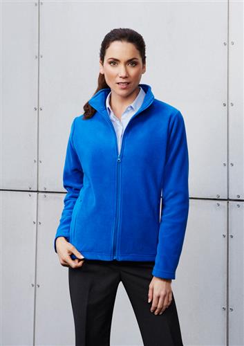 Plain Microfleece Ladies Jacket