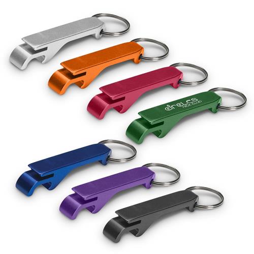 Aluminium Bottle Opener Key Ring