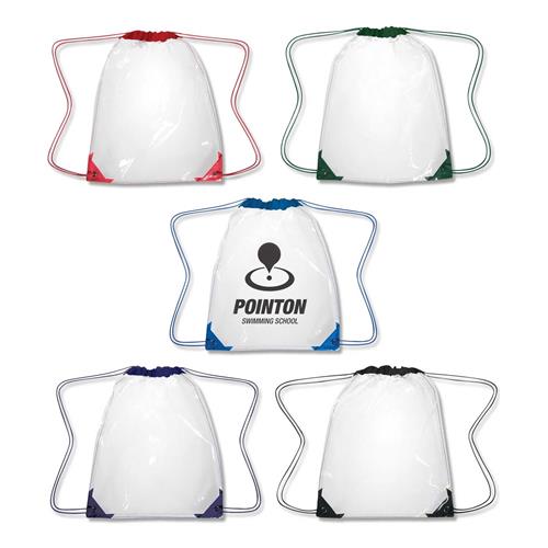 Clear Drawstring Backpack