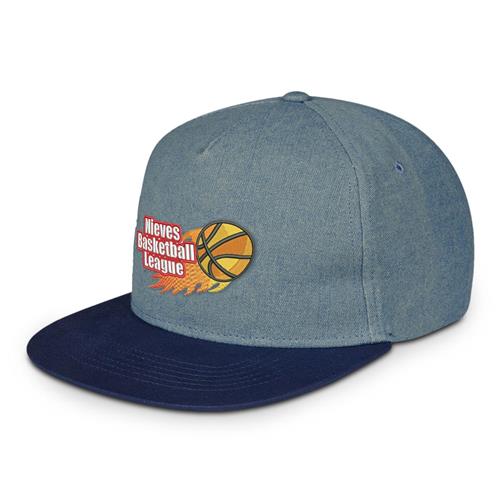 Shades Of Blue Denim Cap