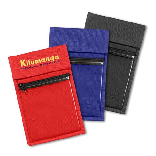Non Woven Wallet Badge and ID Holder